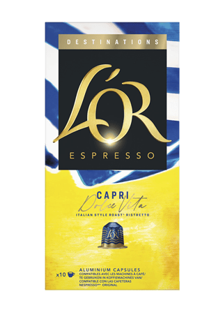 4100059  L'OR Espresso Capri NCC x10 caps, 52g 2