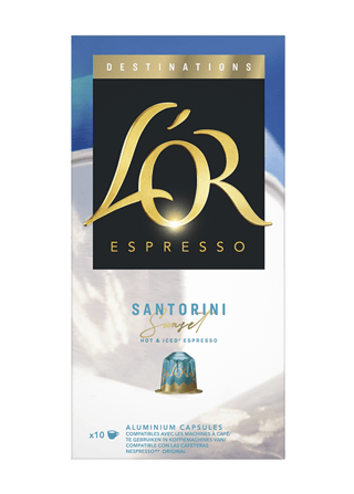4100060  L'OR Espresso Santorini NCC x10 caps, 52g 2