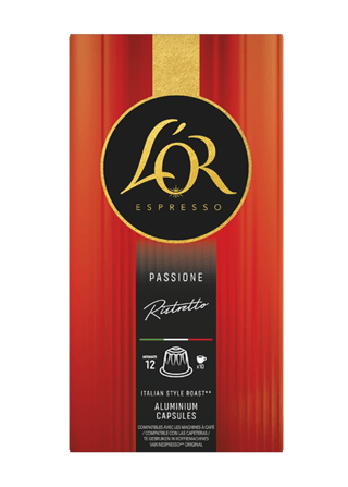 4057887 L'OR Passione Rossa Ristretto NCC x 10 caps, 52g 1 Hero Image